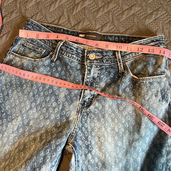 Levi’s : Mid Rise Skinny Patterned Jeans - 6 - Picture 6 of 11